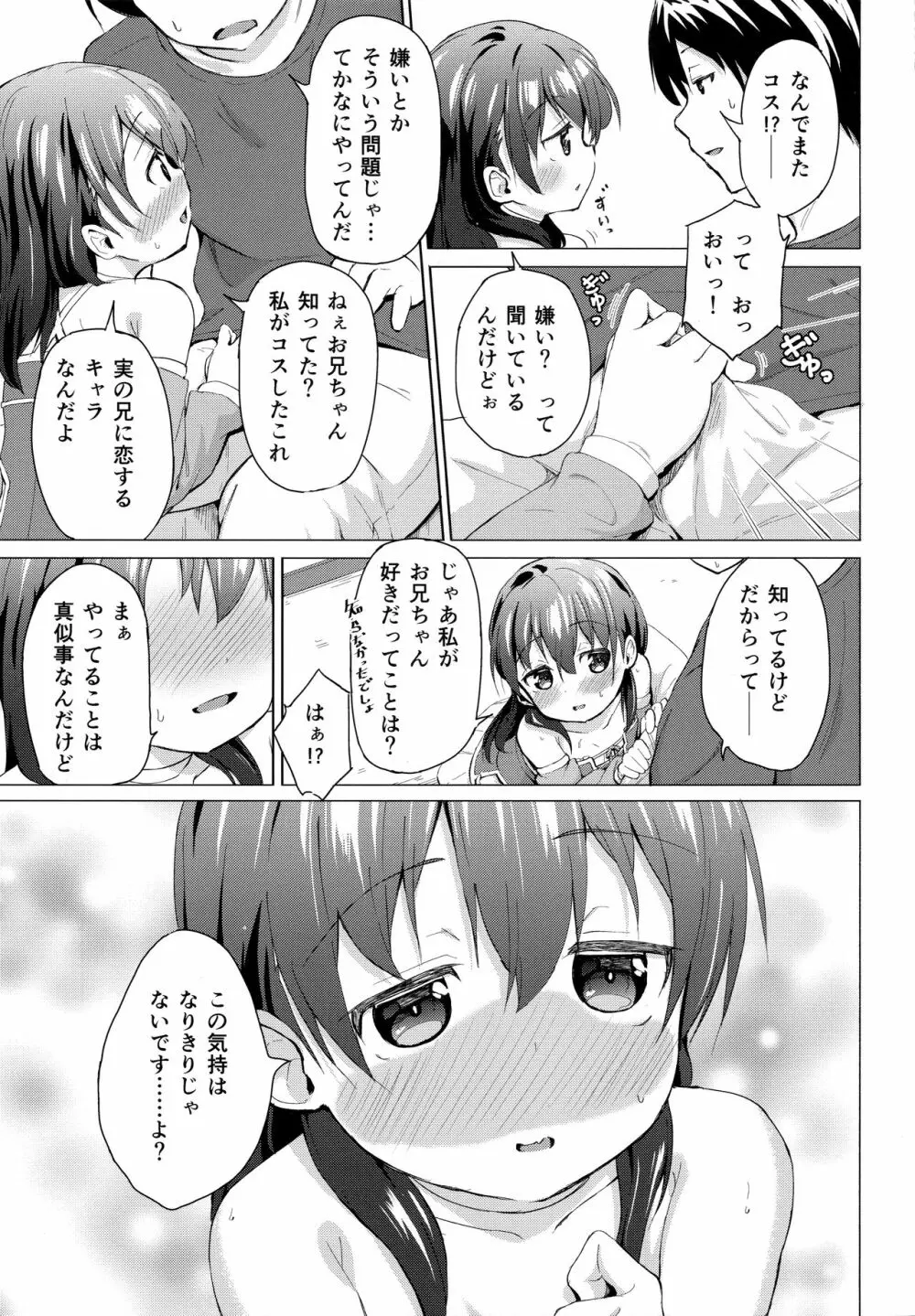 コスプレ妹の表裏 Page.6