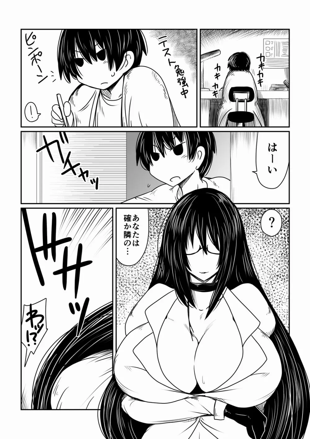 サキュバスさんと隣の少年。 Page.3