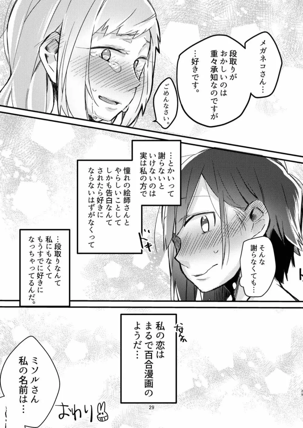 憧れの百合絵師さんとオフパコしたったwwwww Page.27