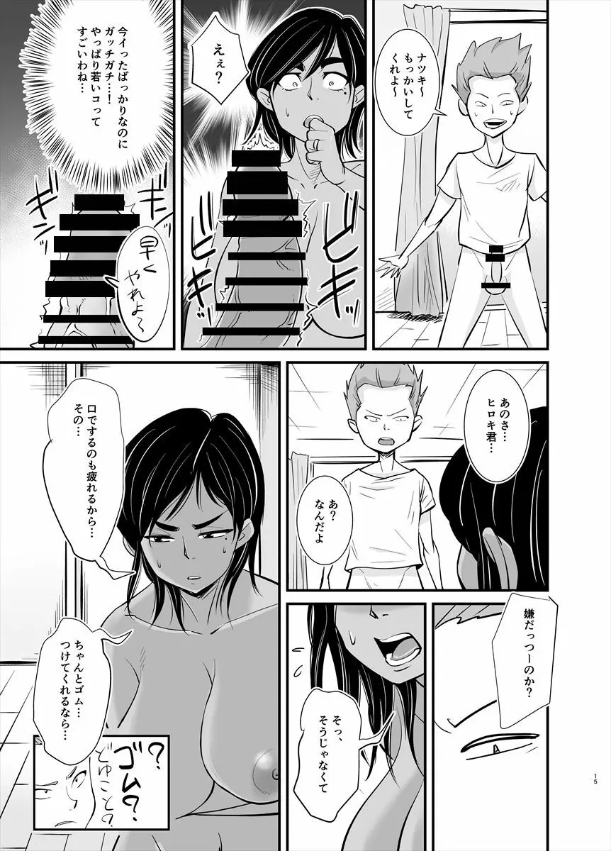 ママは実は… Page.15