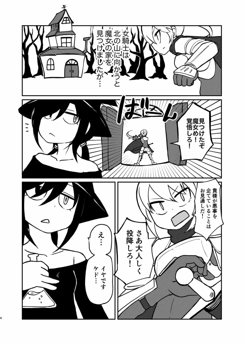 魔女と騎士 Page.3