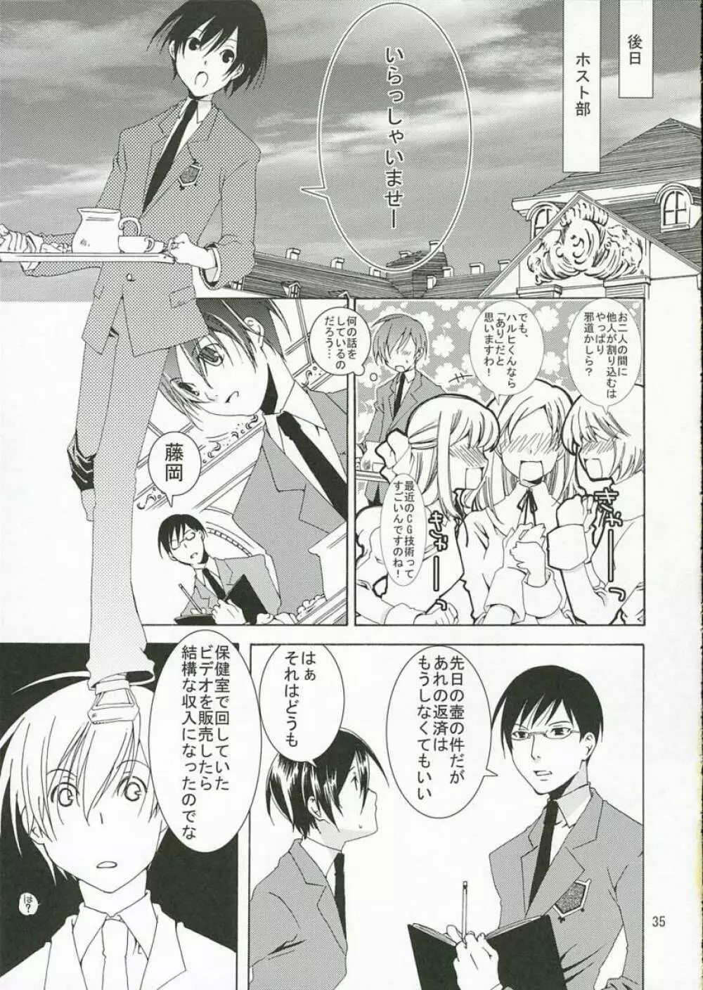 ホスト部のお姫様は悪い魔法使いに騙される Page.34