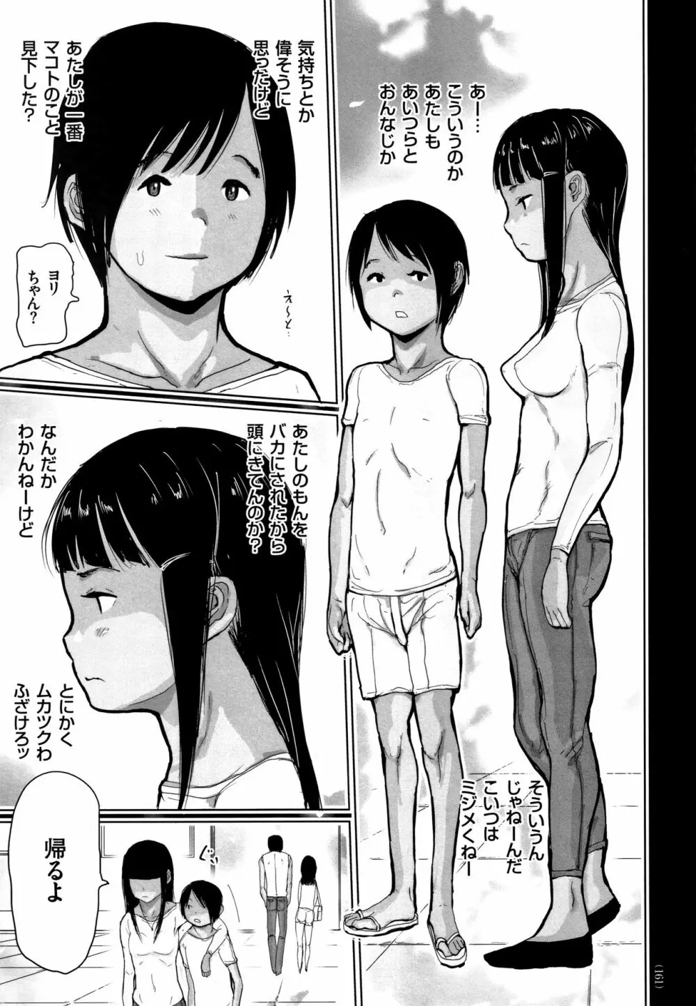 ひやけとワレメと電気の夏 Page.162