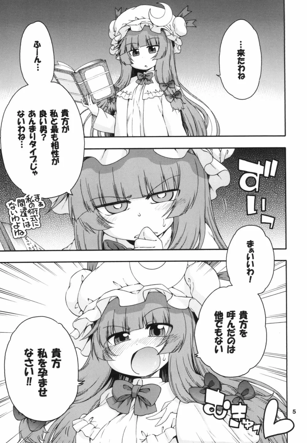 東方迷込 ～パチュリー編～ Page.5