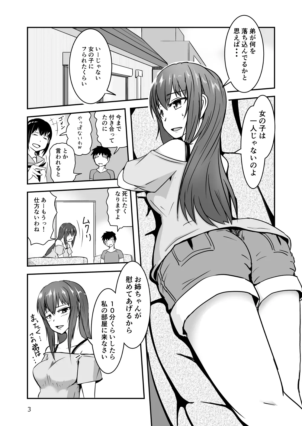 姉とアナルセックスする話 Page.2