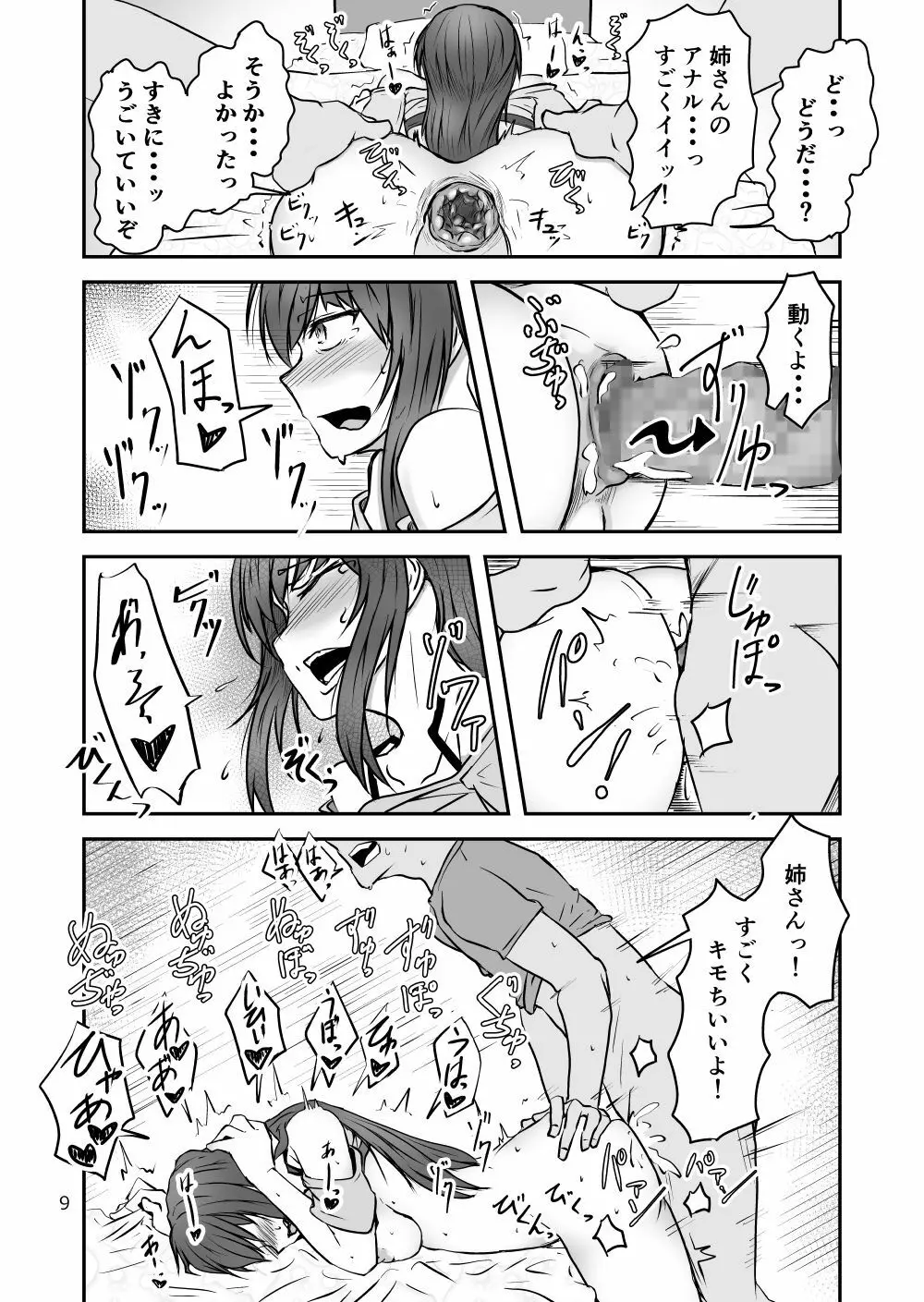 姉とアナルセックスする話 Page.8