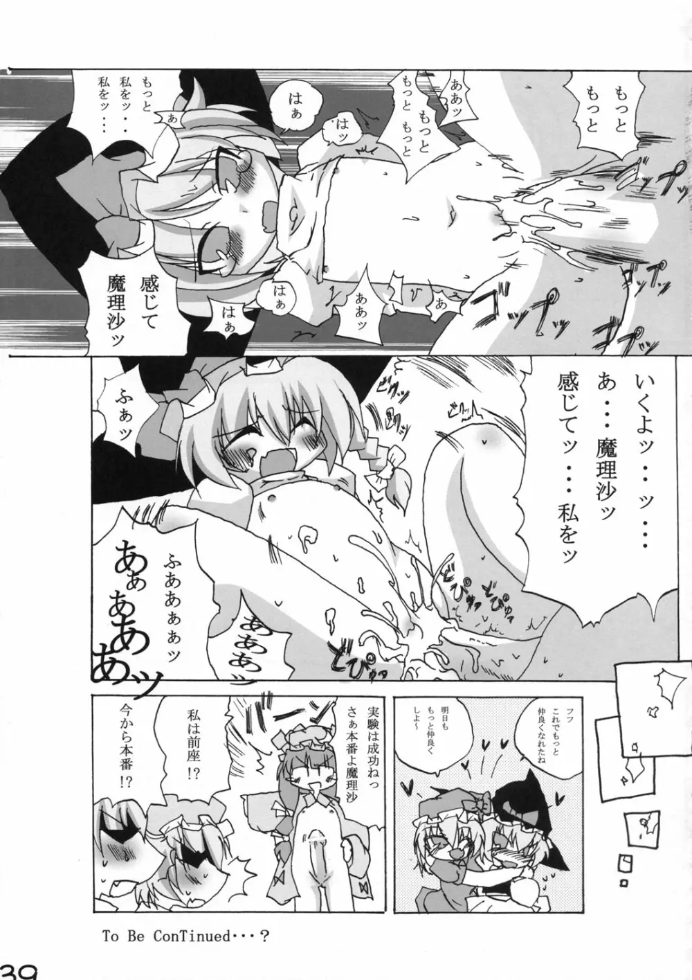 真東方乱華祭 -東方エチ合同本- Page.38