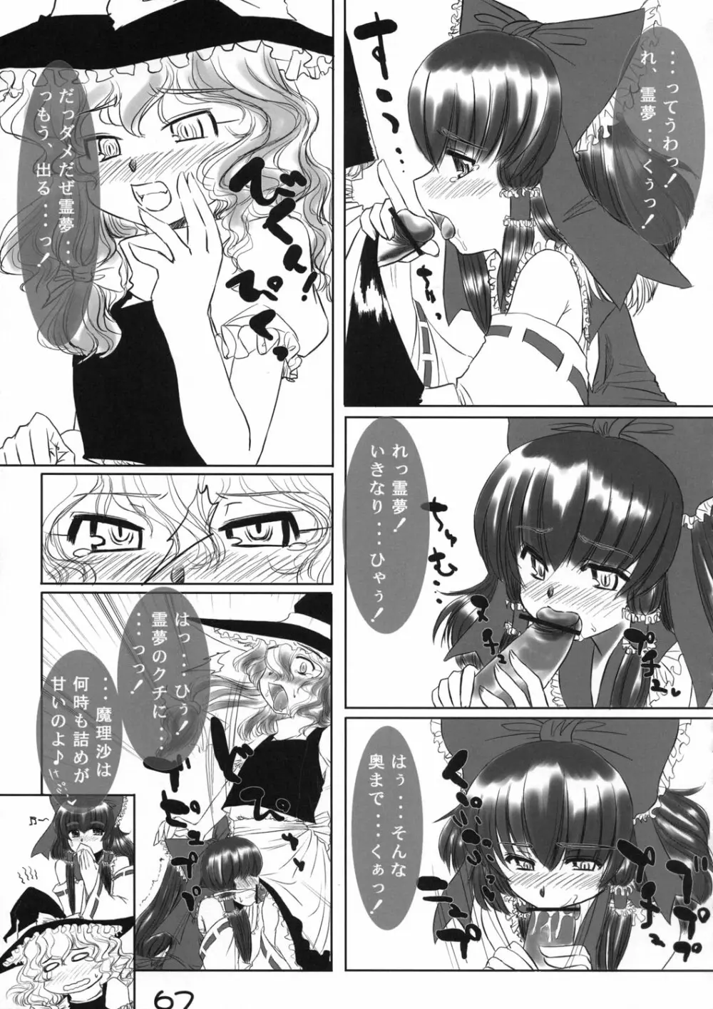 真東方乱華祭 -東方エチ合同本- Page.66