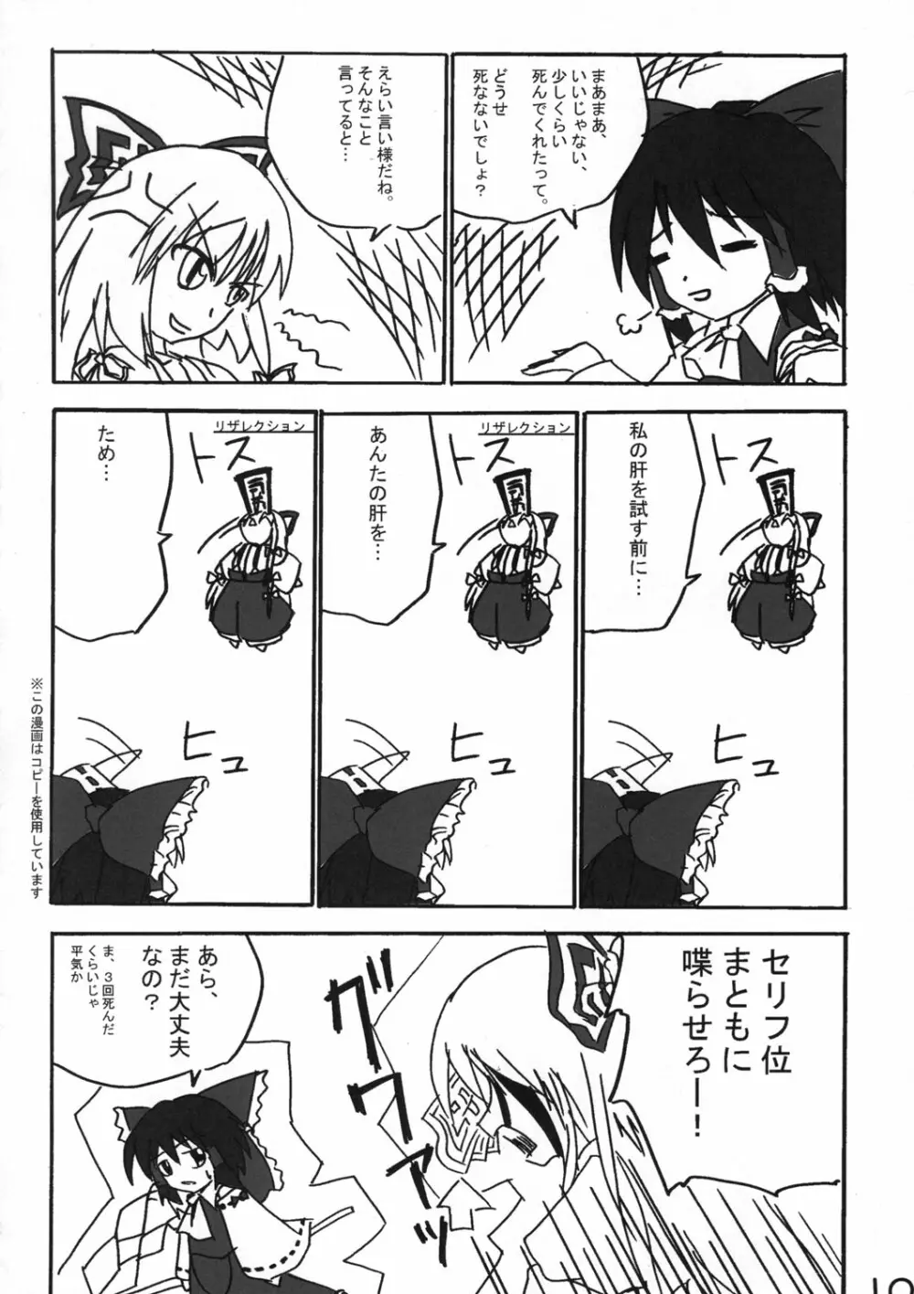 真東方乱華祭 -東方エチ合同本- Page.9