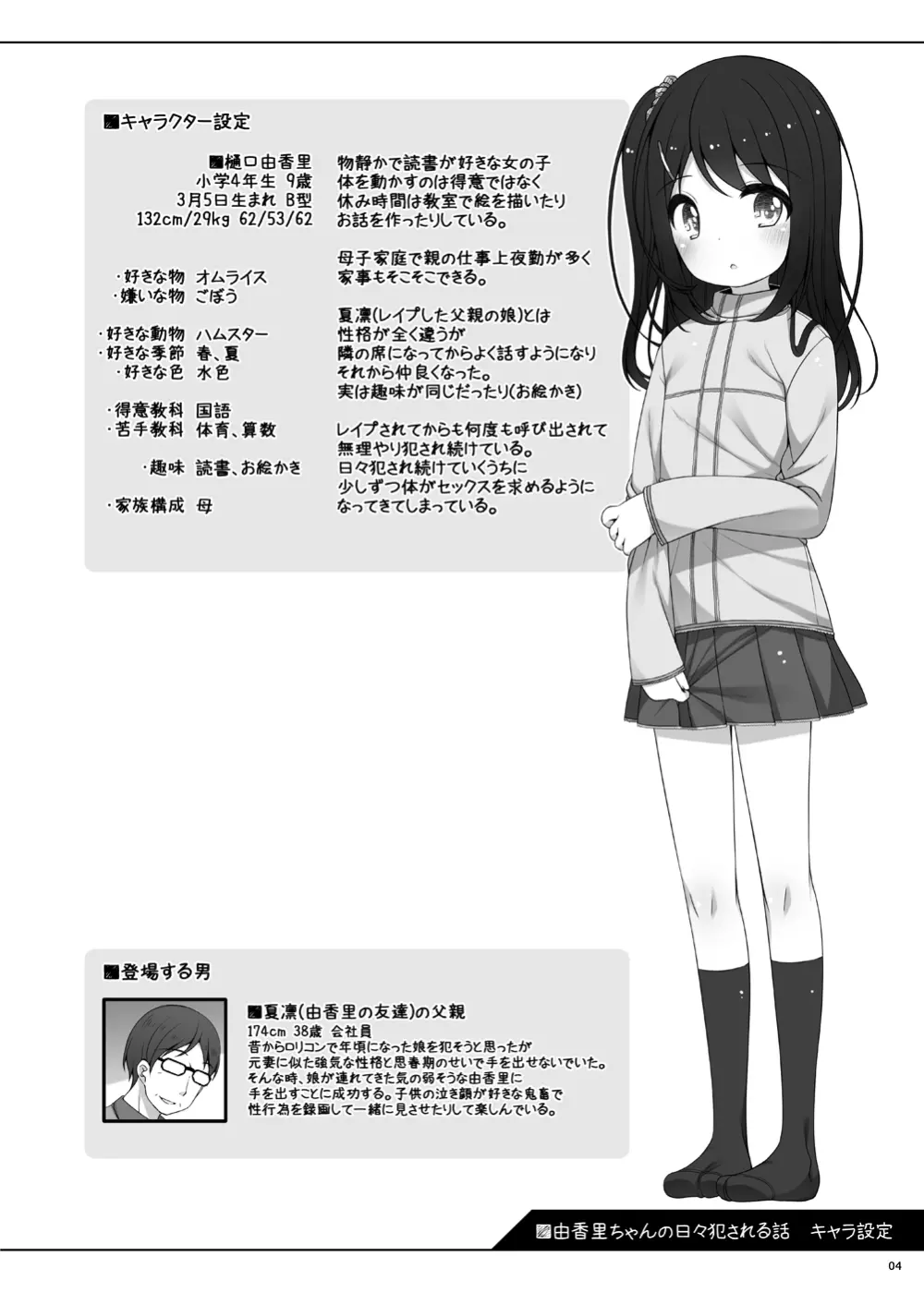 由香里ちゃんの日々犯される話 Page.3