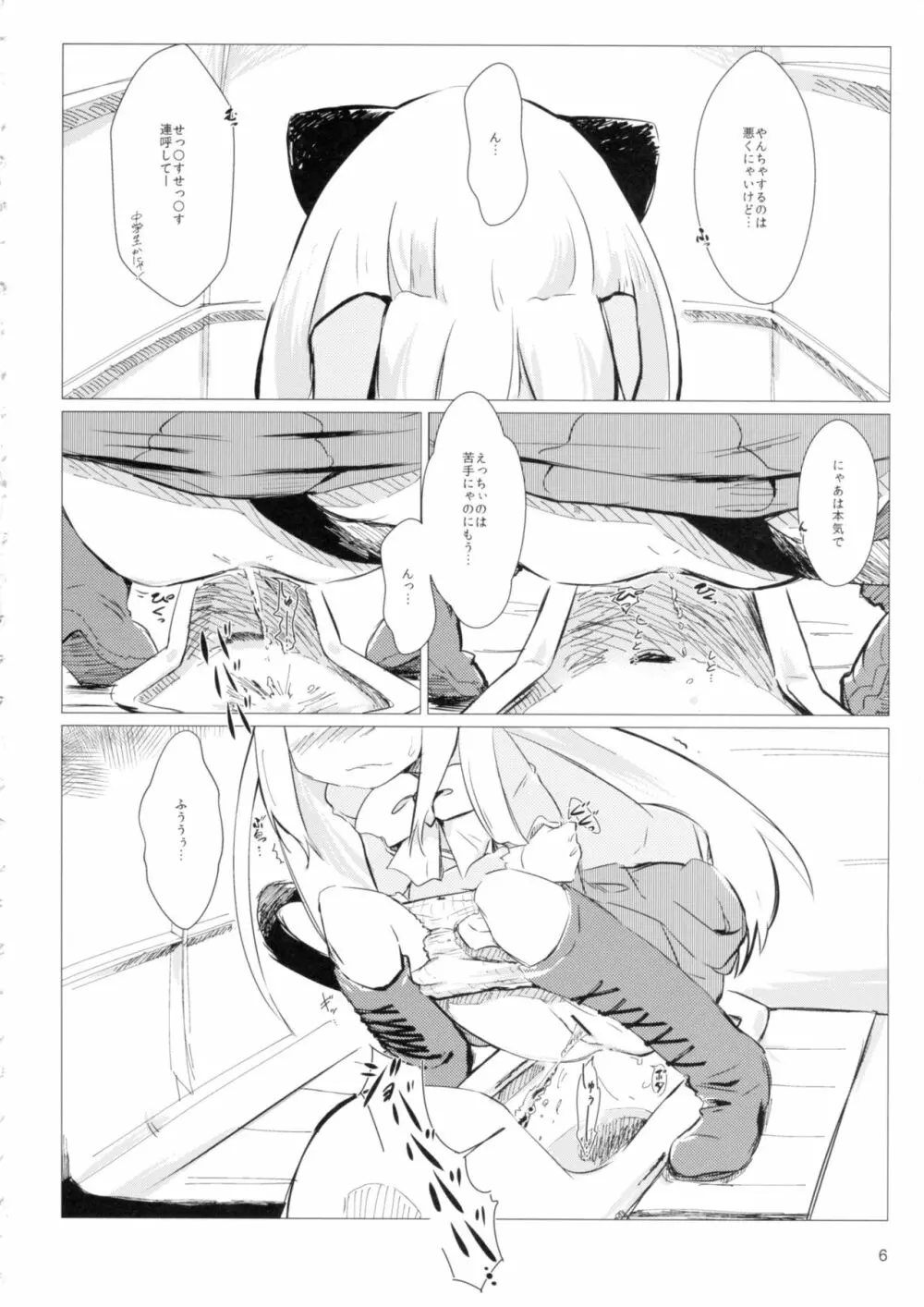 あくしゅうするにゃん?! Page.5