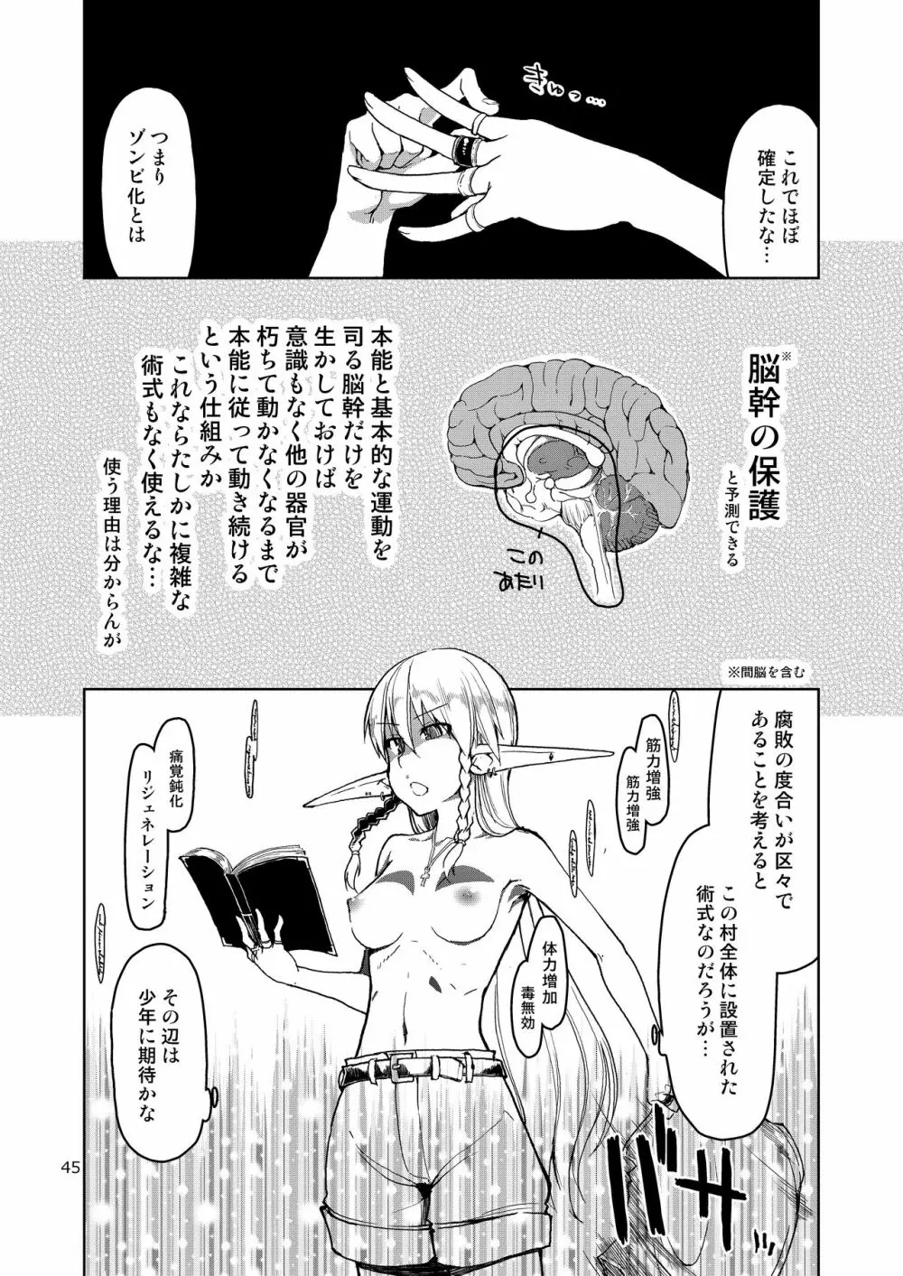 ドスケベエルフの異種姦日記 まとめ② Page.46