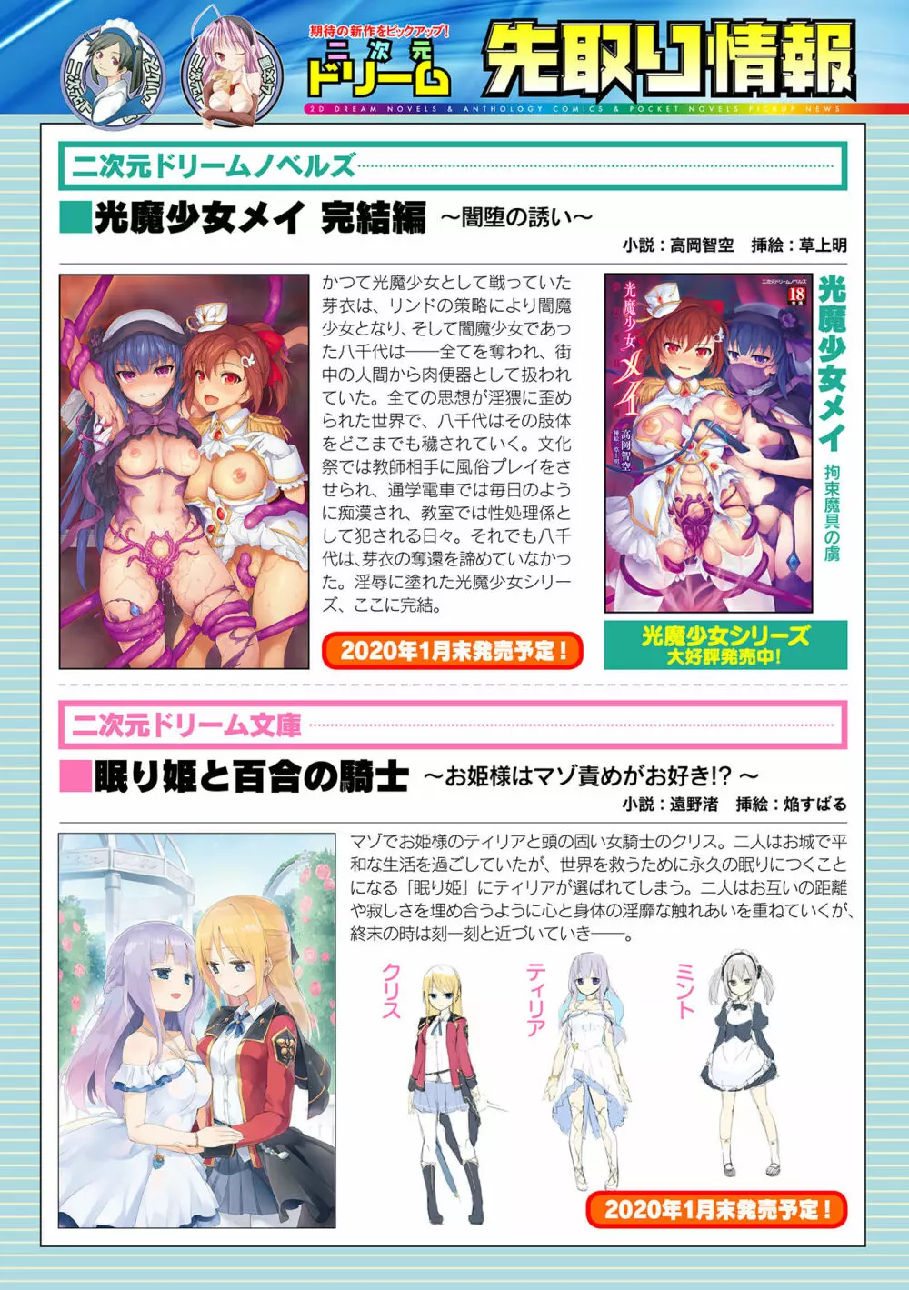 二次元ドリームマガジン 2019年12月号 Vol.109 [DL版] no text Page.166