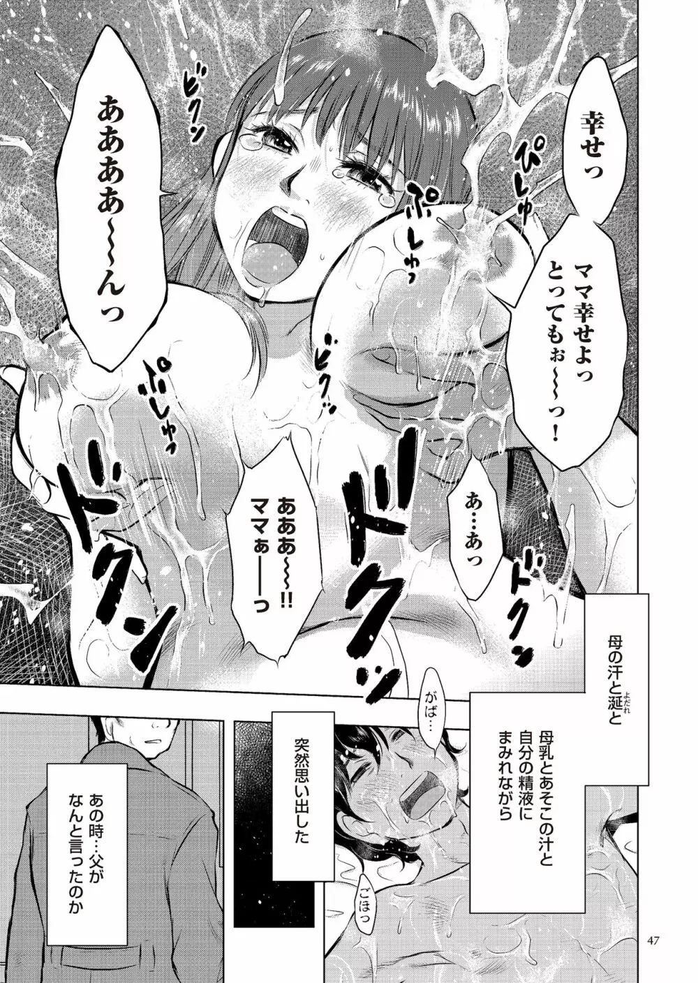 母子相姦日記 母さん、一度だけだから…。 Page.47