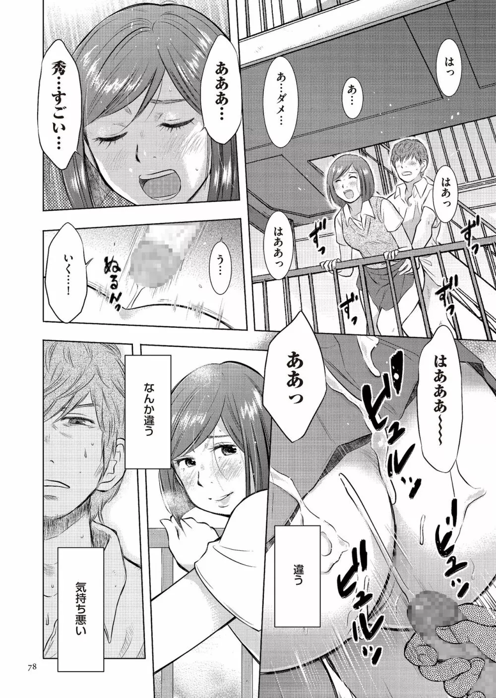 母子相姦日記 母さん、一度だけだから…。 Page.78