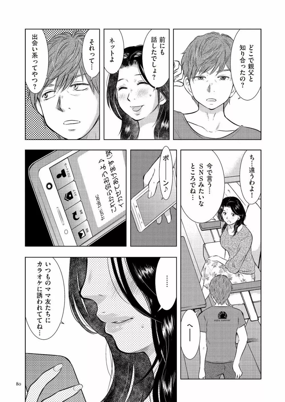 母子相姦日記 母さん、一度だけだから…。 Page.80