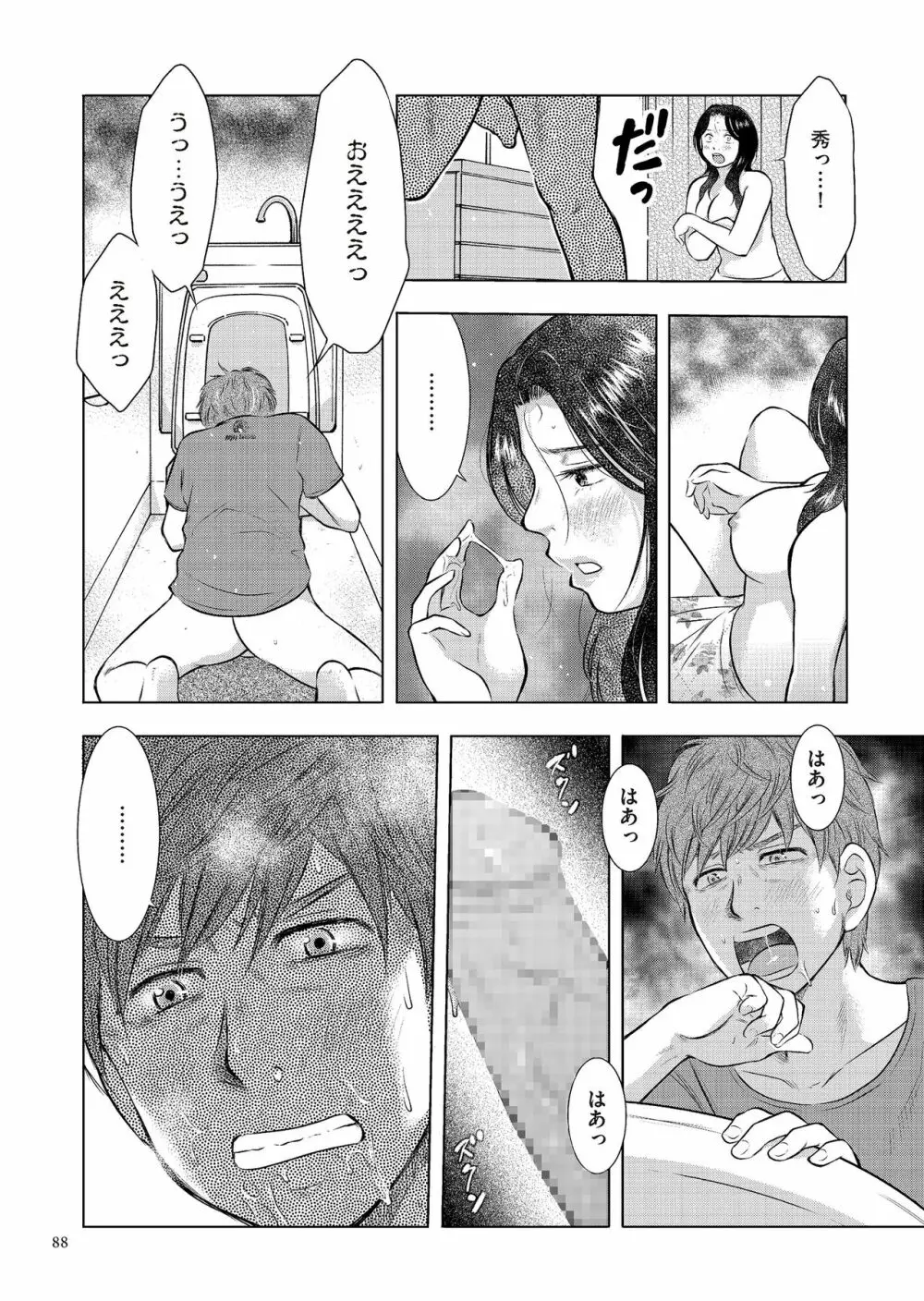 母子相姦日記 母さん、一度だけだから…。 Page.88