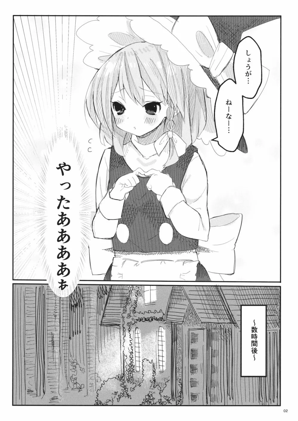 魔理沙とHしたい本 Page.3