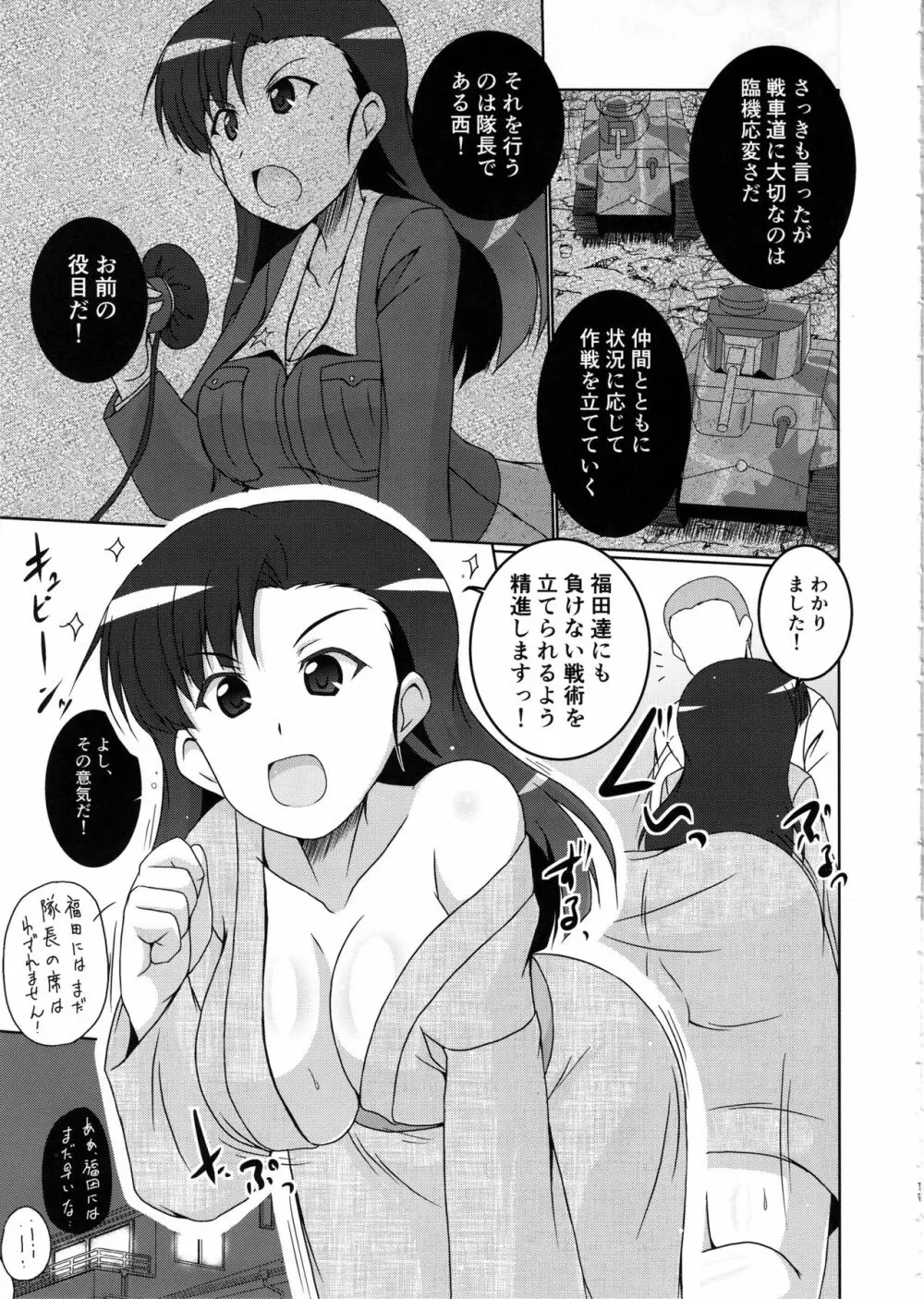 西隊長と夜の戦術特訓です! Page.10