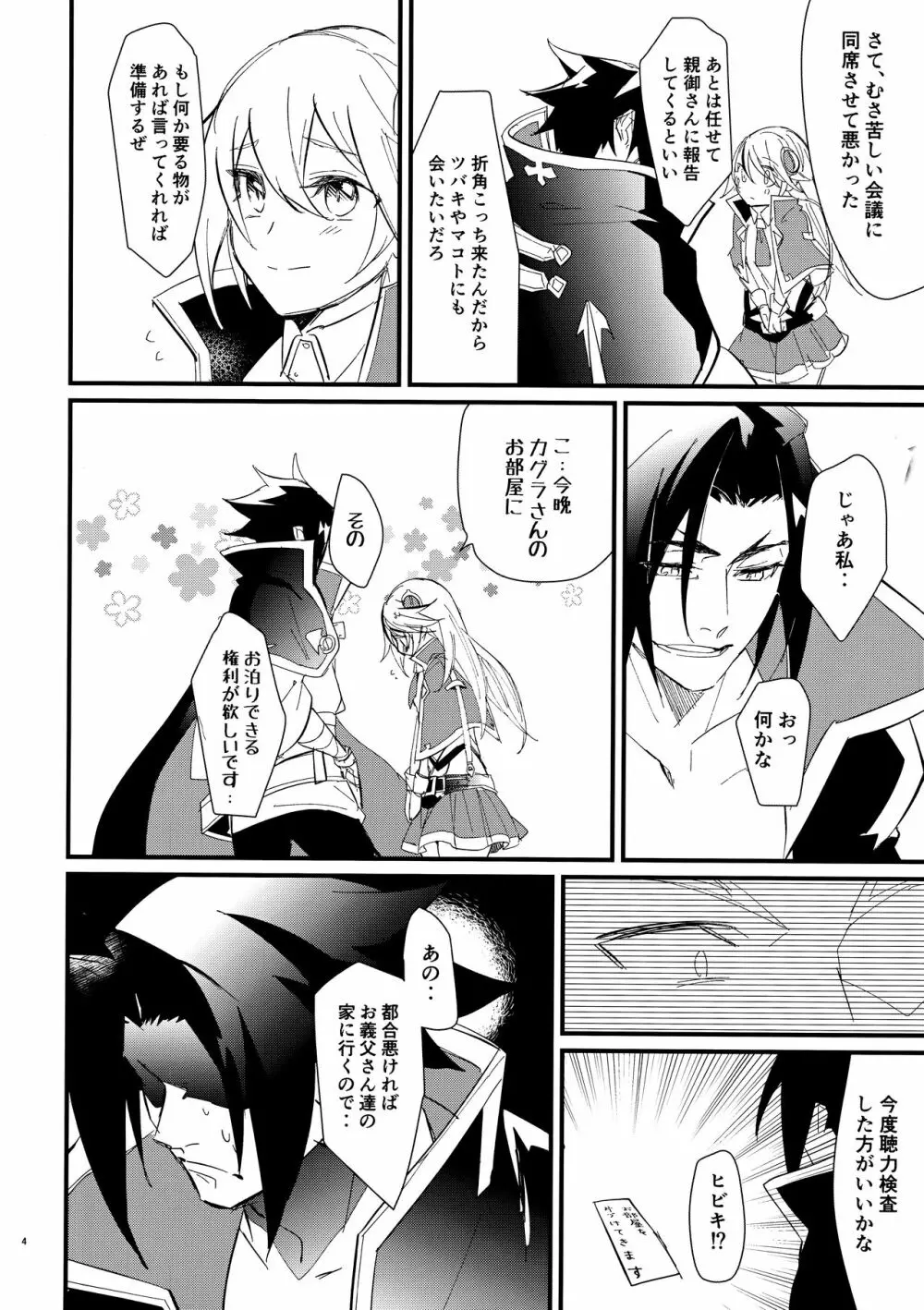 秘密と我慢と恋患い Page.3