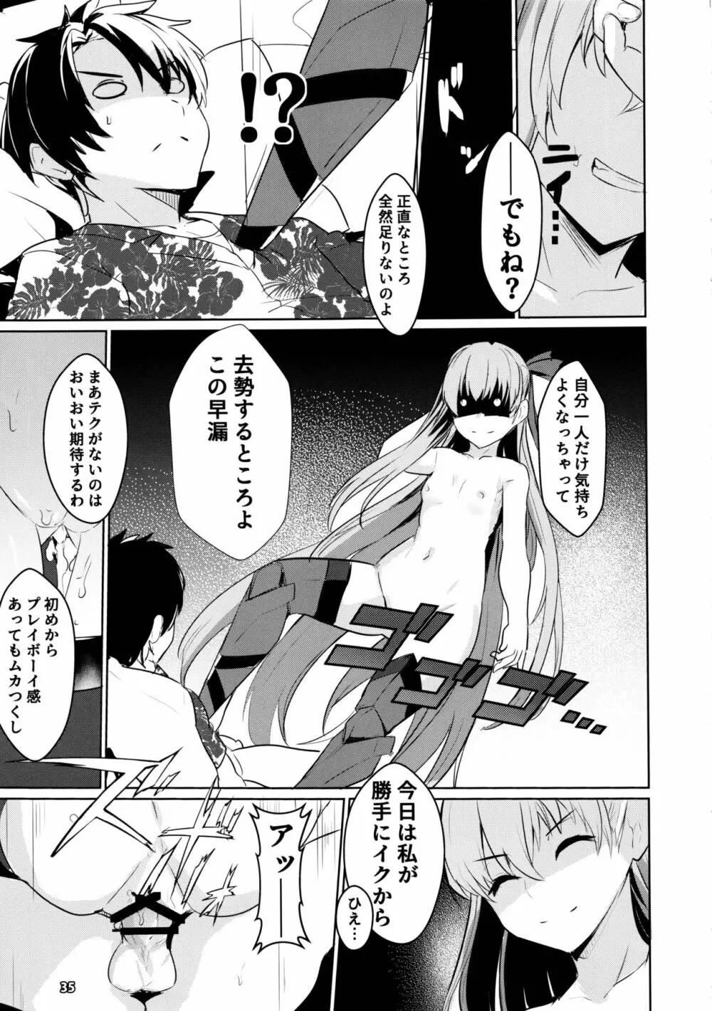 サバ本 in case of Meltryllis Page.36