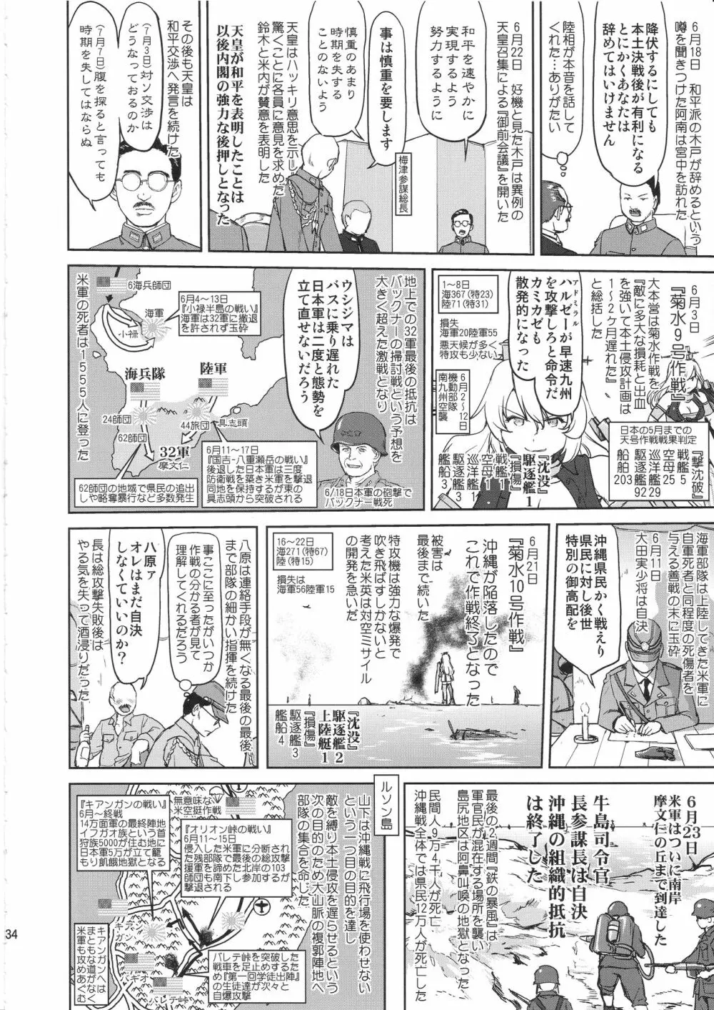 テートクの決断 艦娘の一番長い日 Page.33