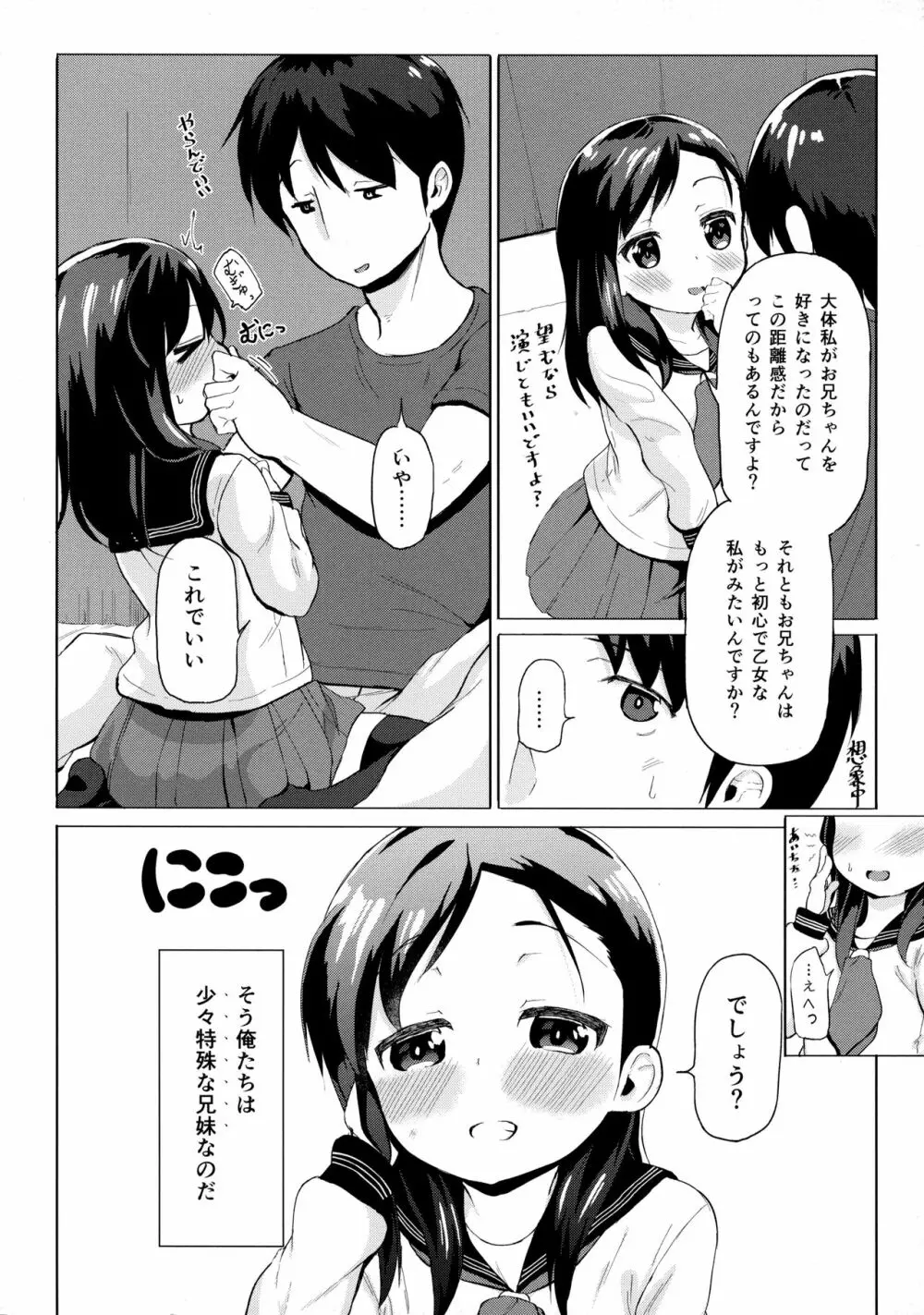 兄妹だからこその関係を Page.23