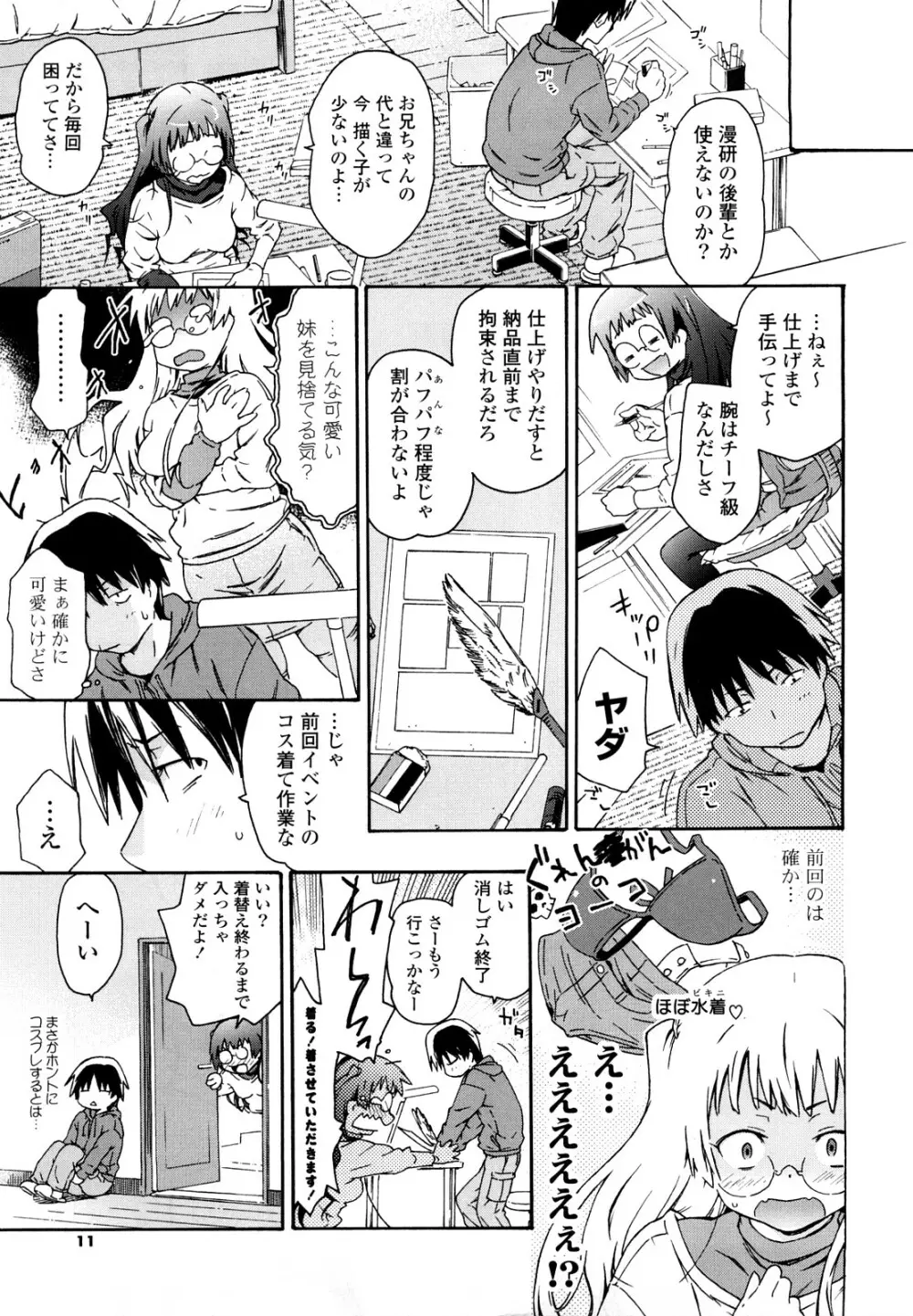 妹は同人少女コスプレ系 Page.10