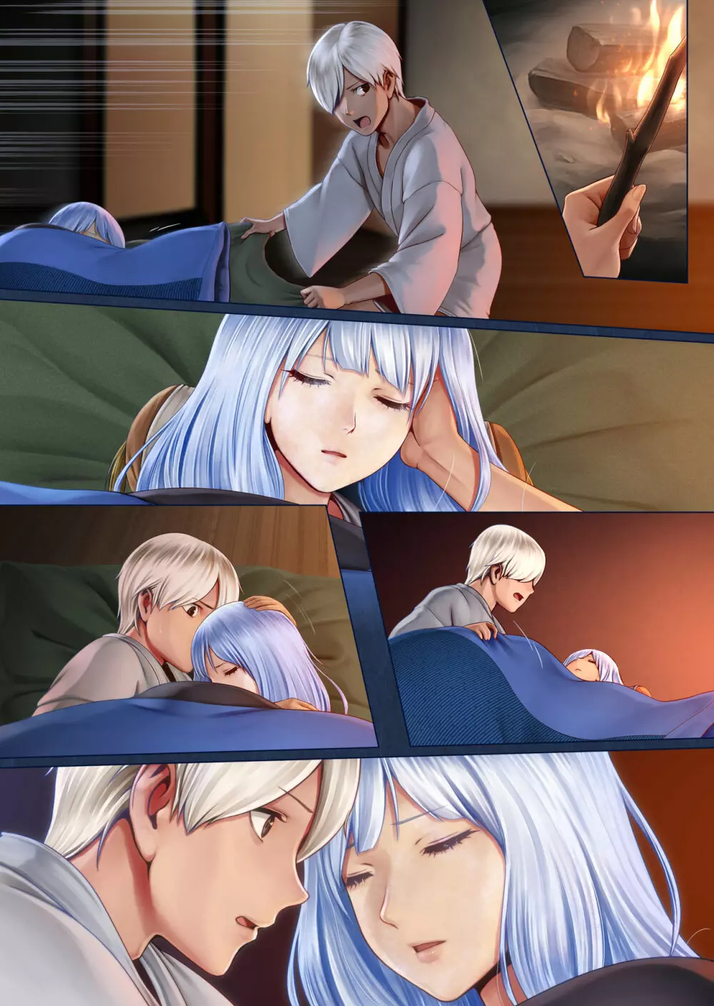 夜伽の雪女セツ ~あたためないと、凍ります~ Page.49