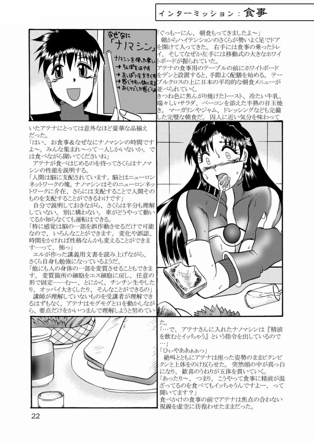 傀儡調教 Case02:麻宮アテナ Page.22