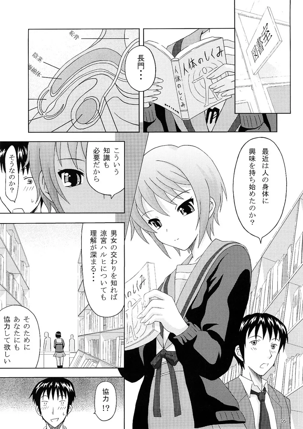 長門有希の肉欲 Page.4