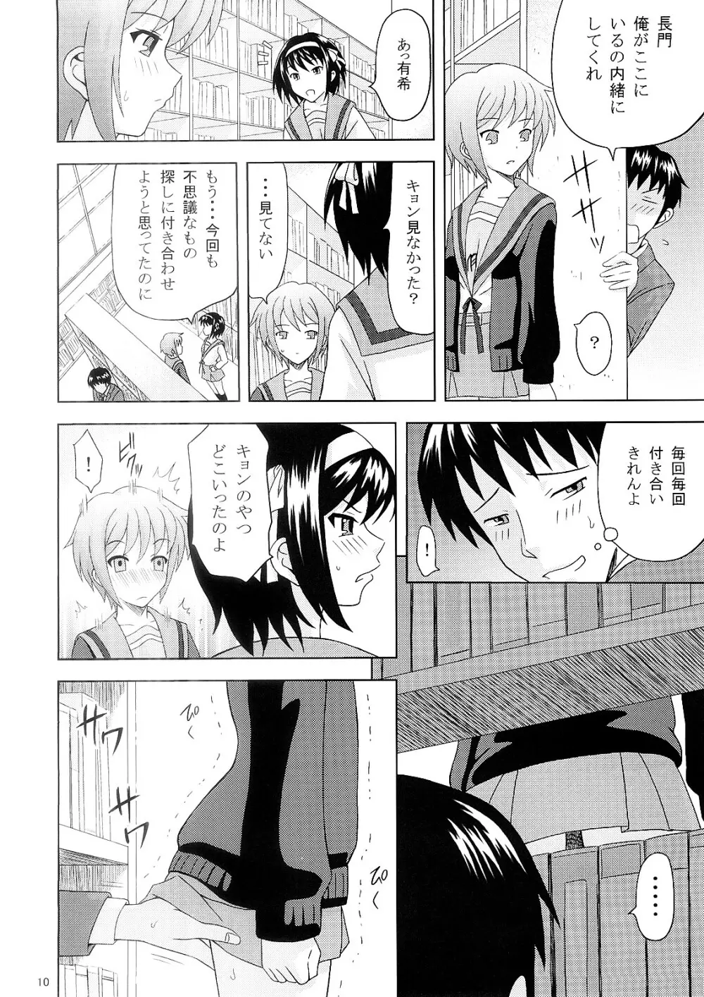 長門有希の肉欲 Page.9