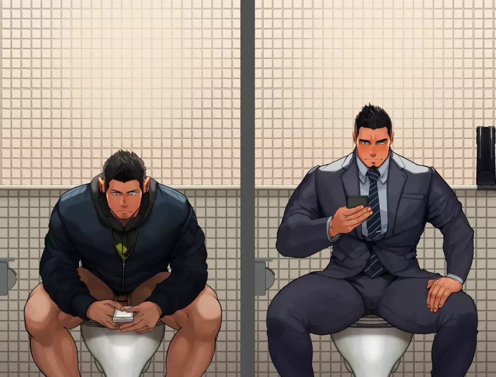 トイレの中で行われること Page.2