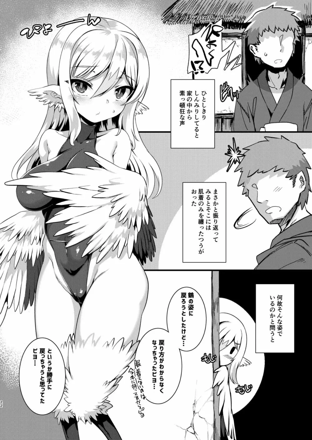 つるハーピィの恩返し+会場限定本 Page.21