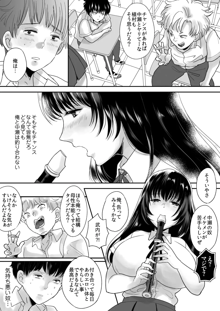 嫌いな同級生が意中の彼女に憑依した Page.3