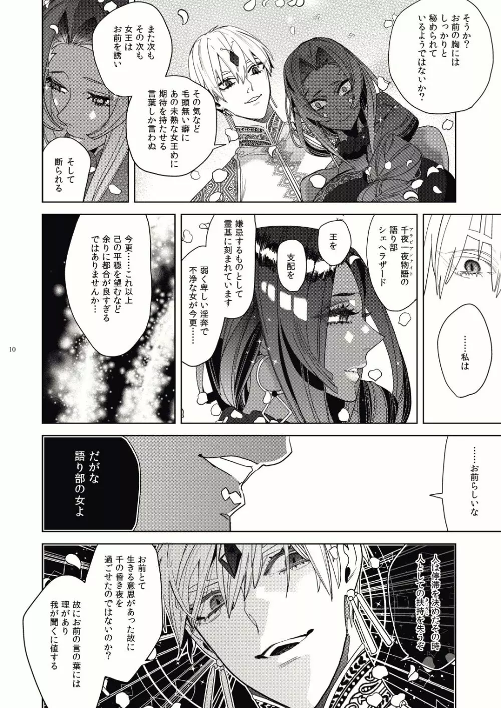 大賢の閨を満たす夜一夜蜜物語 Page.8