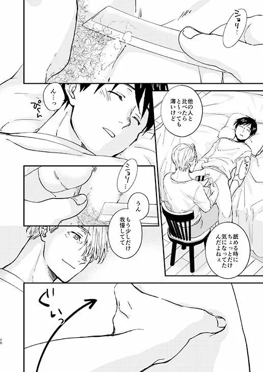 眠れる君と××× Page.27