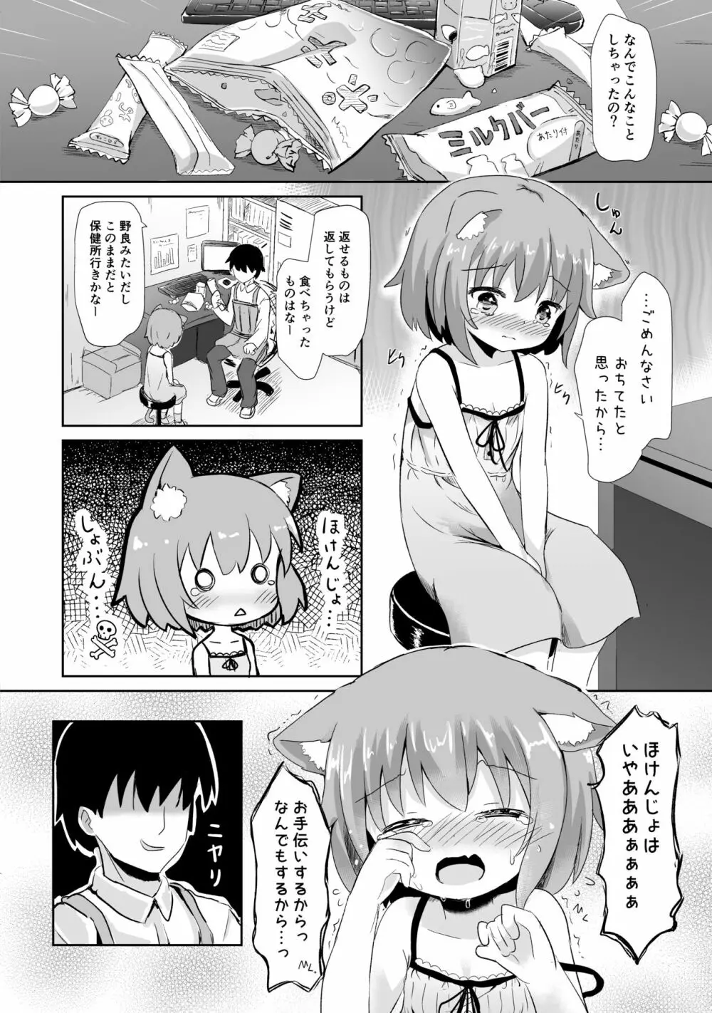 こねこちゃんはとってもわるいこ Page.5