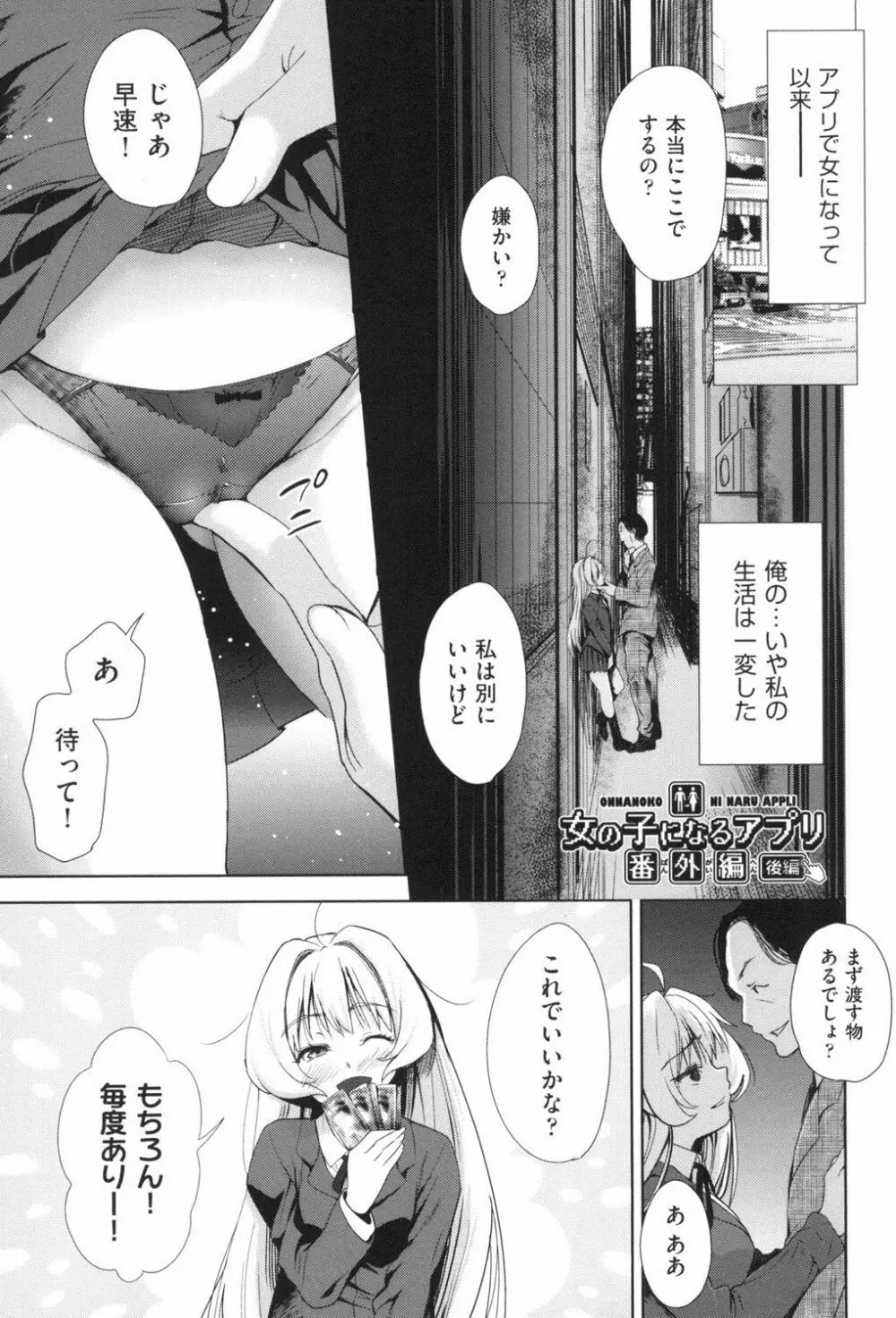 女体化したらクズ男のオモチャにされました Page.156