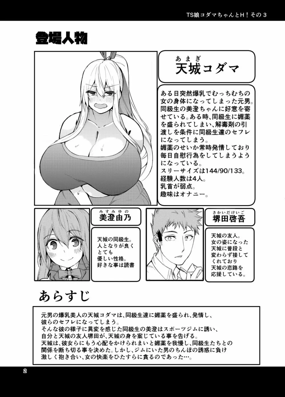 TS娘コダマちゃんとH!その3 Page.3