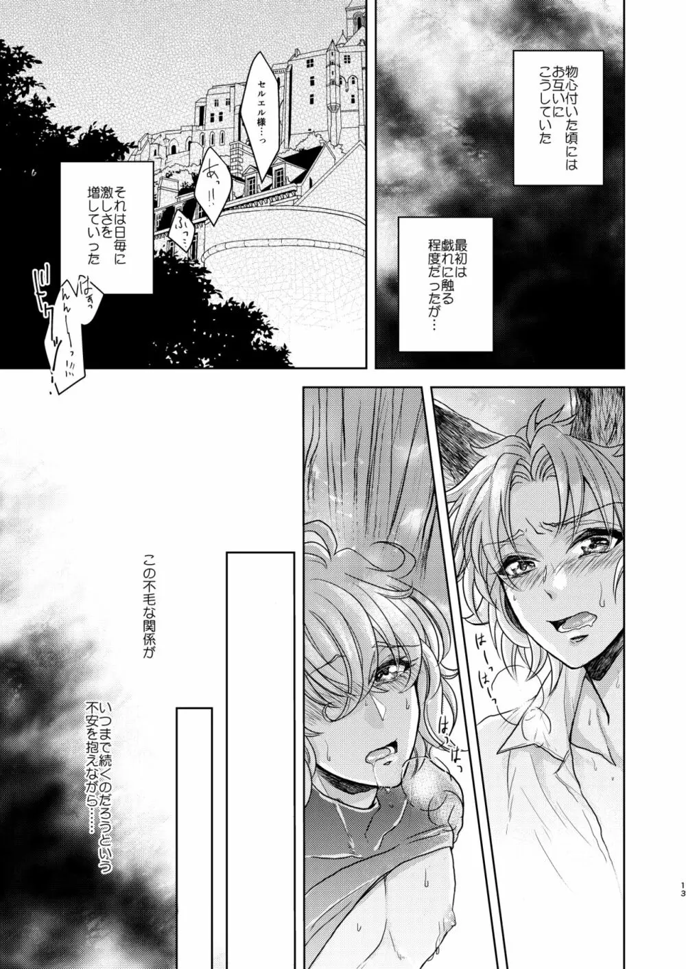 琥珀に映る藍玉 セルエル×ノイシュ再録 Page.117