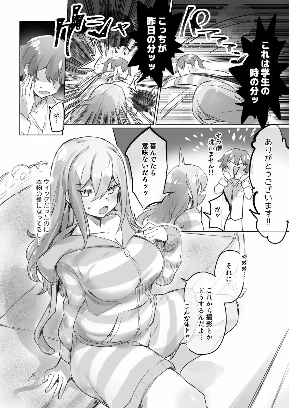 女装配信主はお姉ちゃんになりたい。 Page.37