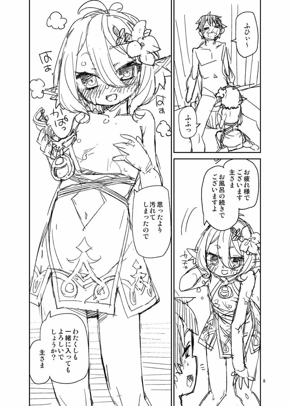 主さまお風呂でございますよ Page.9