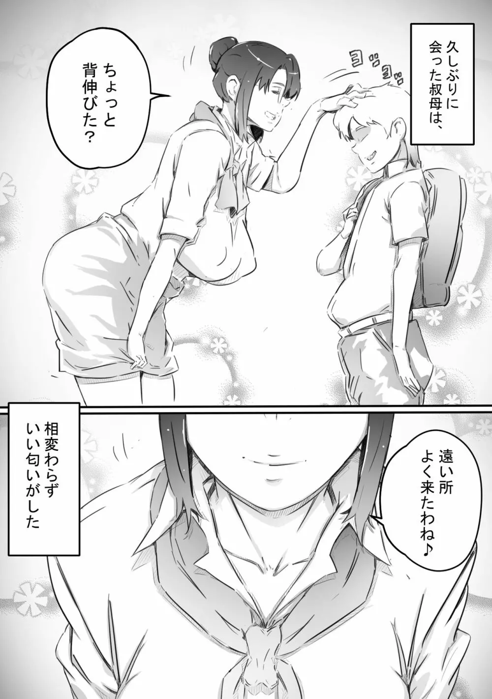 尚くん、叔母さんとセックスする Page.3