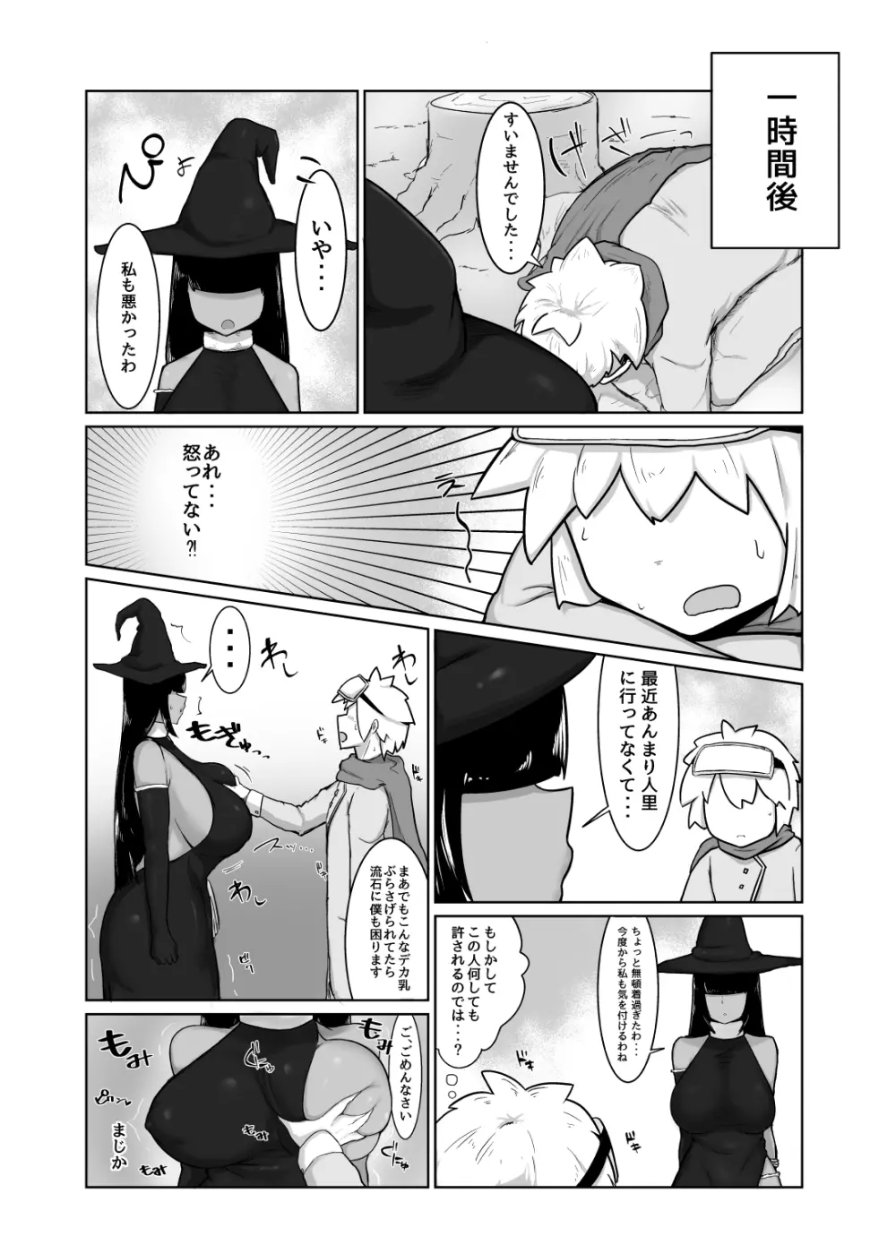 パーティに雇った魔法使いに無責任種付けする話 Page.11