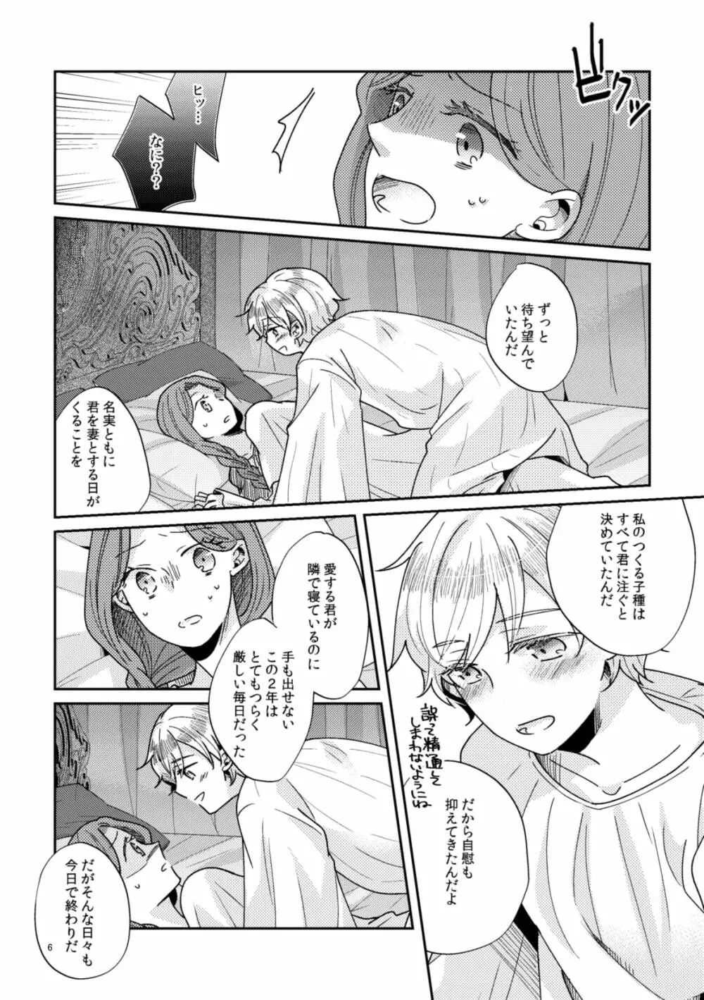 少年王と年上王妃 Page.8