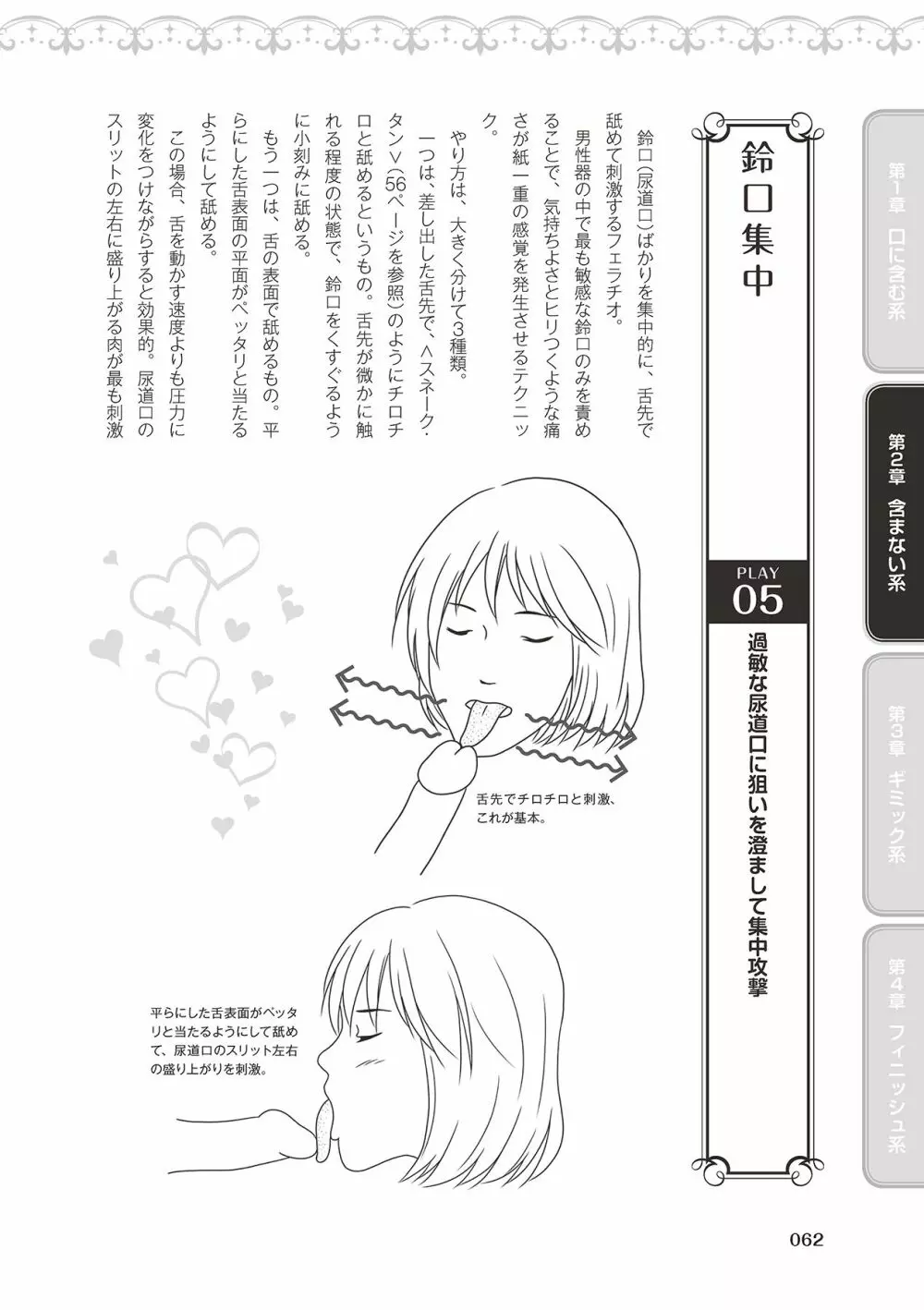 フェラチオ完全マニュアル イラスト版……フェラテク! Page.64