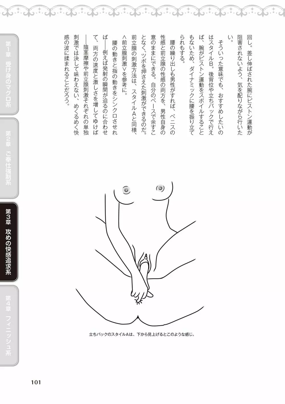 10倍気持ちいい！男のための絶頂SEX完全マニュアル イラスト版…… まじイキッ！ Page.103