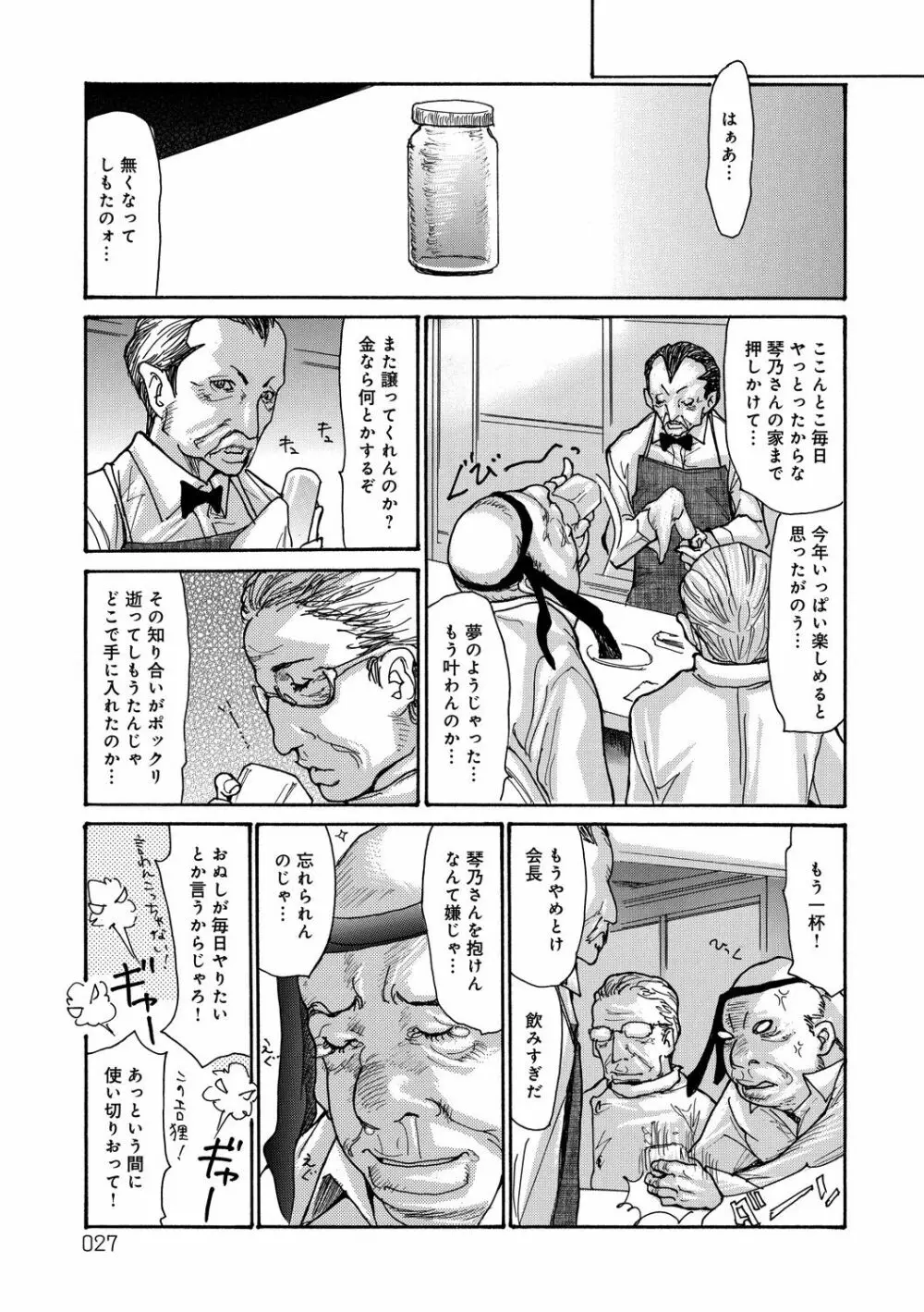 眠らされ犯された巨乳未亡人 Page.27