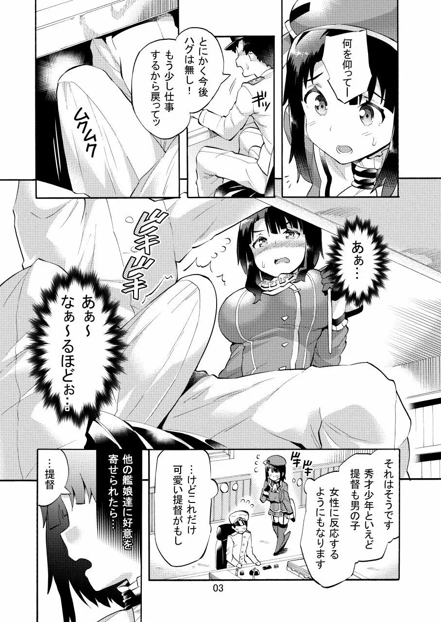 高雄さんとアソコの大っきな少年提督 Page.5